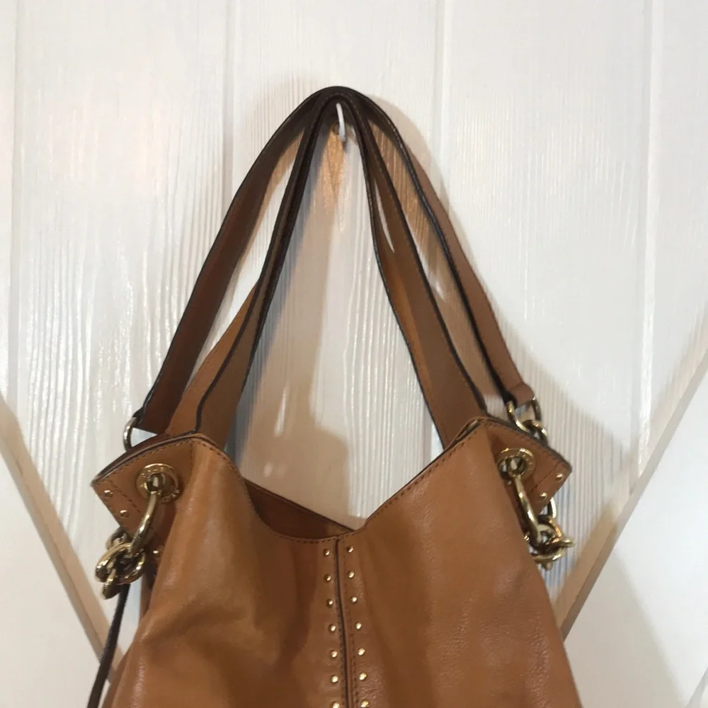 Michael Kors Brown Leather Bag